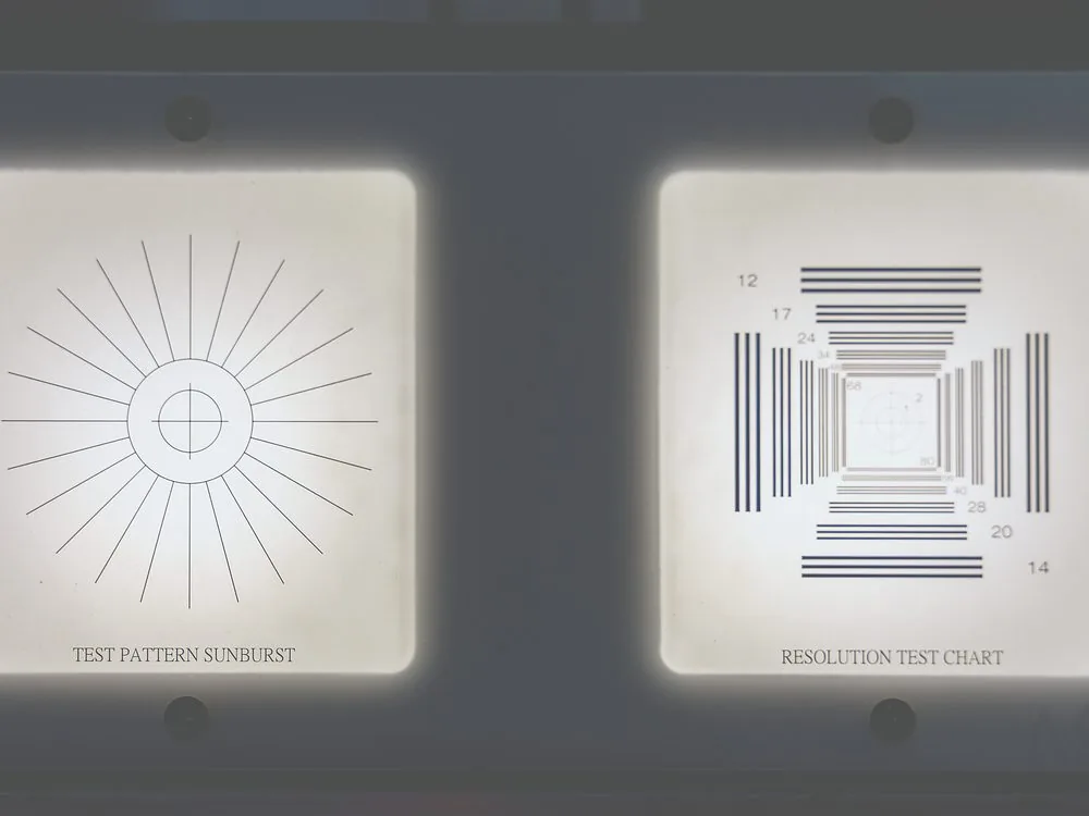 Resolution test chart